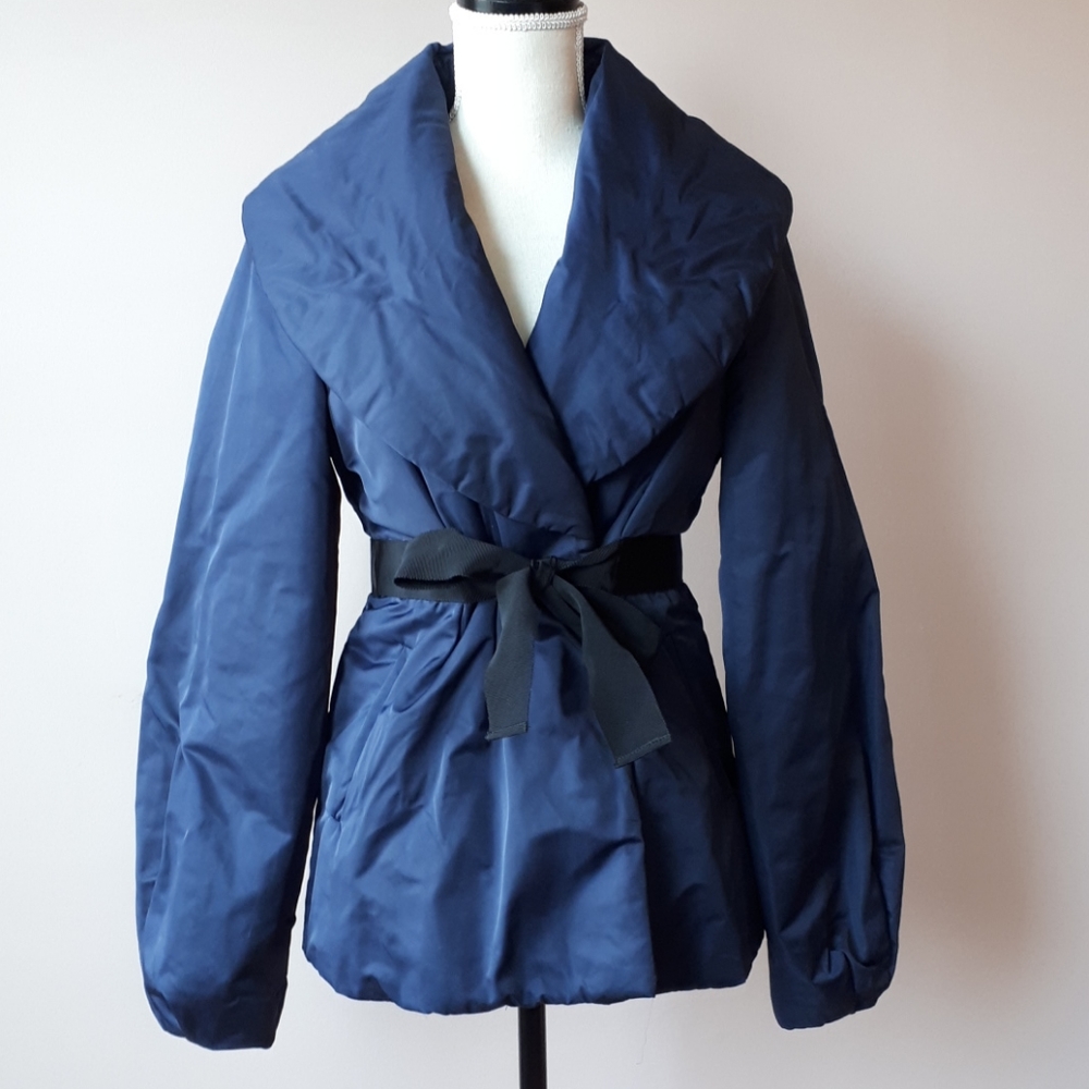 Tara Jarmon indigo puffer